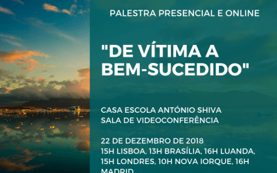 Palestra: “De vítima a bem-sucedido (a)”