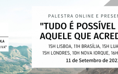 Palestra: “Tudo é possível para aquele que acredita”
