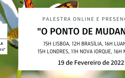 Palestra: “O Ponto de Mudança”