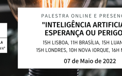 Palestra: “Inteligência artificial, esperança ou perigo?”