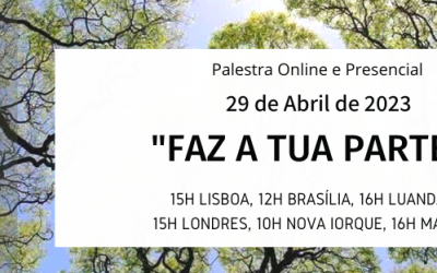 Palestra: “Faz a tua parte”